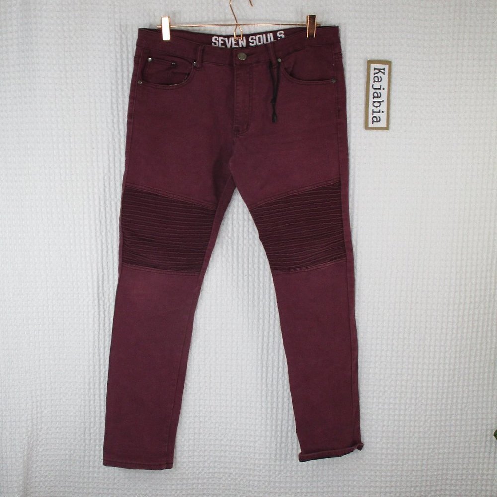 SEVEN SOULS Skinny Fit Pants Size 36x30